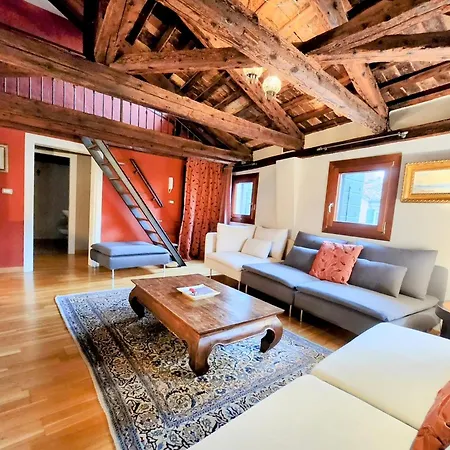 アパート Casanova Penthouse Near Rialto Rooftop View *