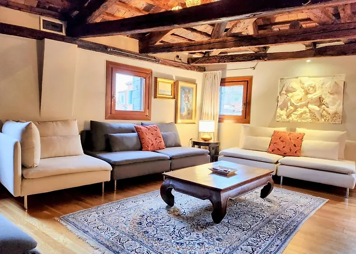 Casanova Penthouse Near Rialto Rooftop View Appartement